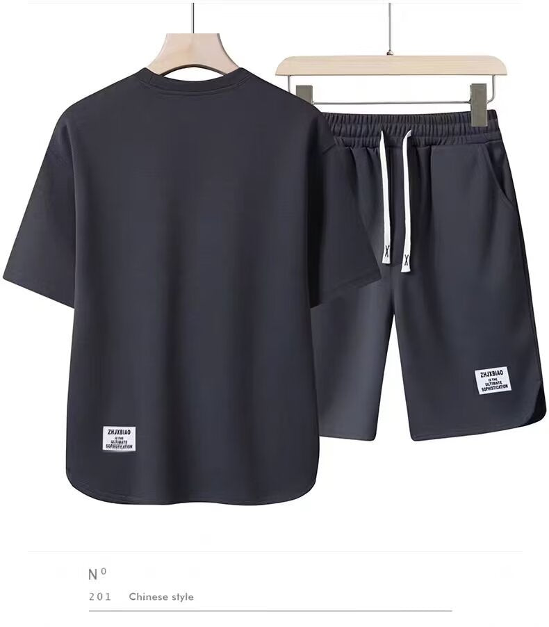 Summer Men's High-end Casual Sports suit