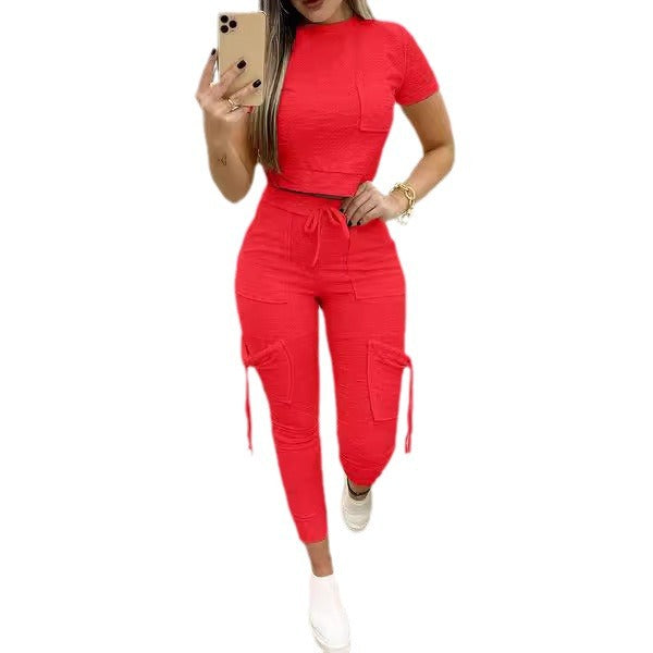 Women's Slim Fit Sports Pants Set