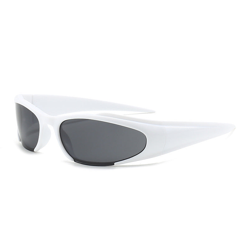 Futuristic UV400 Sunglasses for Outdoor Sports