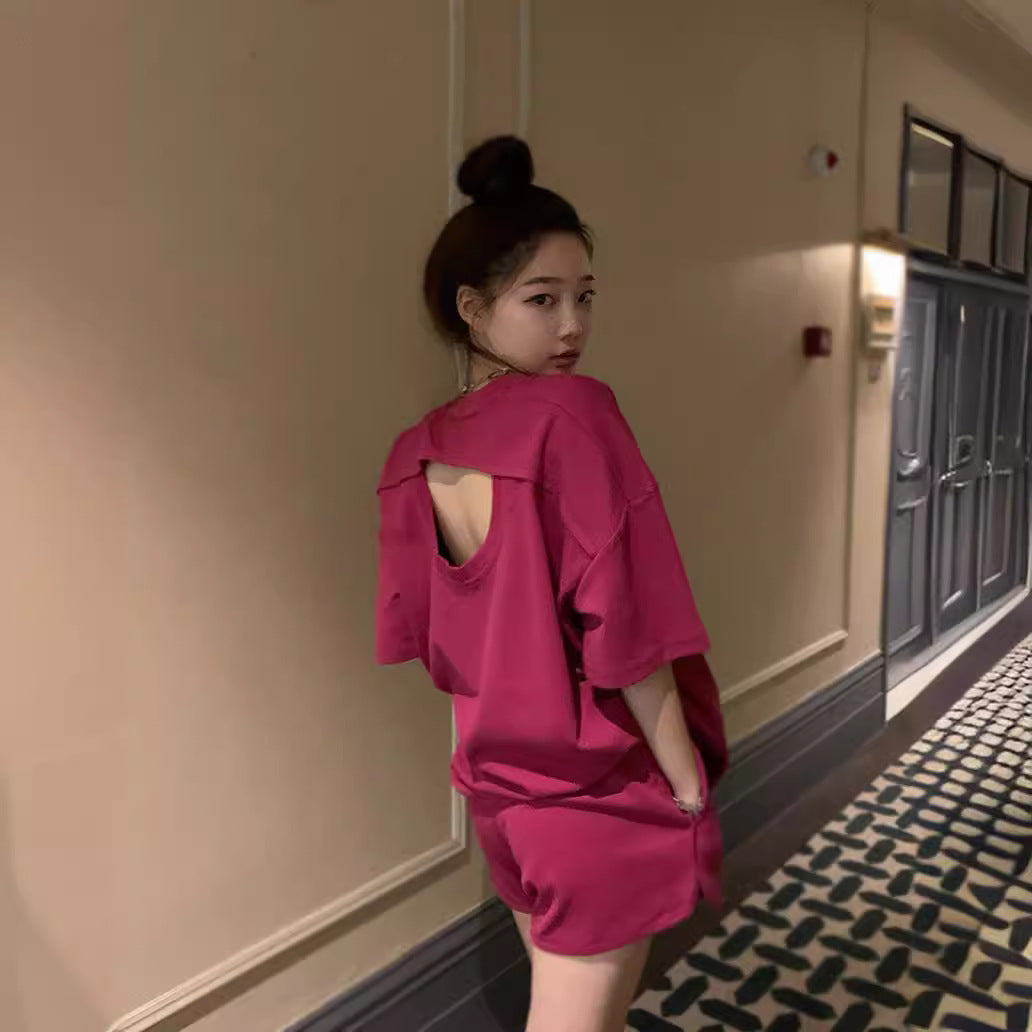 Short-Sleeved T-Shirt Sports Shorts