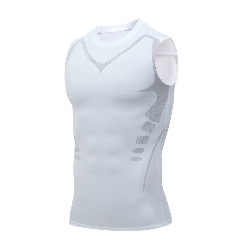 Men's Quick-Dry Fitness Vest for Running & Gym