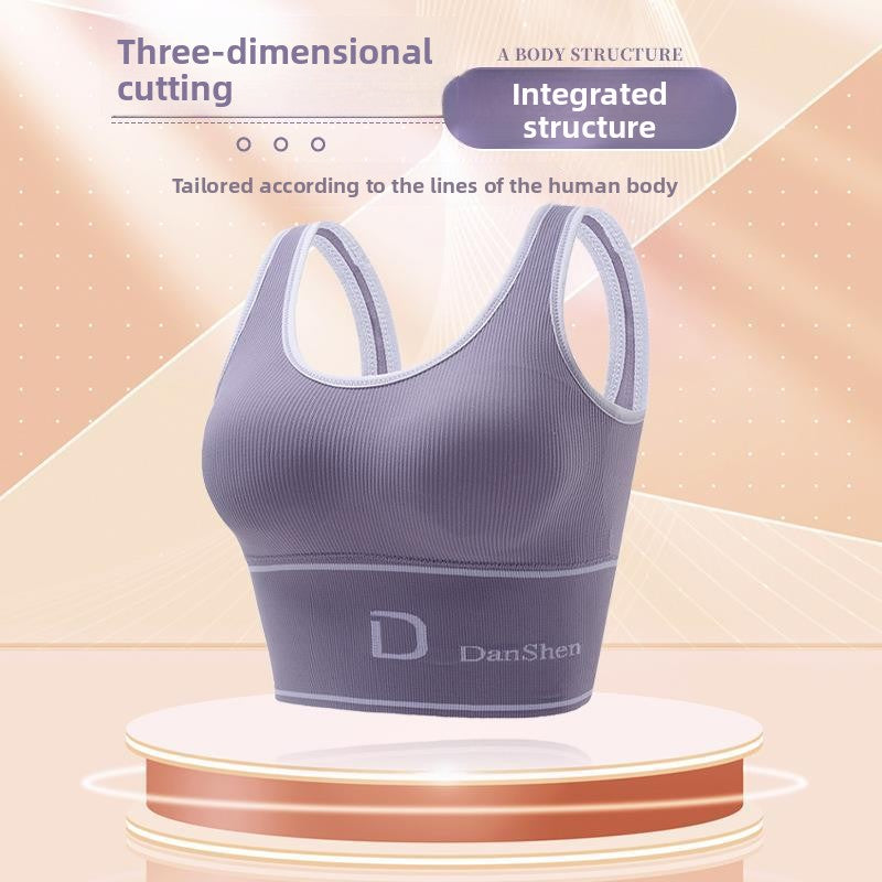 Women's Sports Yoga High Elastic Full Cup Bra
