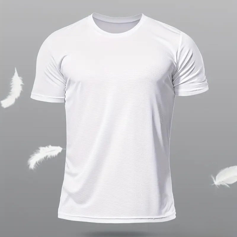 Quick-Dry Breathable Fitness Training Short Sleeve T-Shirt