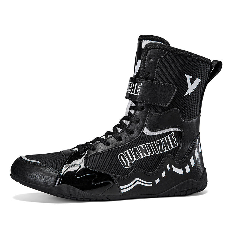 Anti-slip boxing shoes