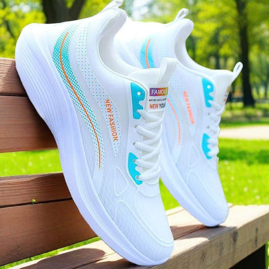 Soft-soled anti-slip running shoes for sports