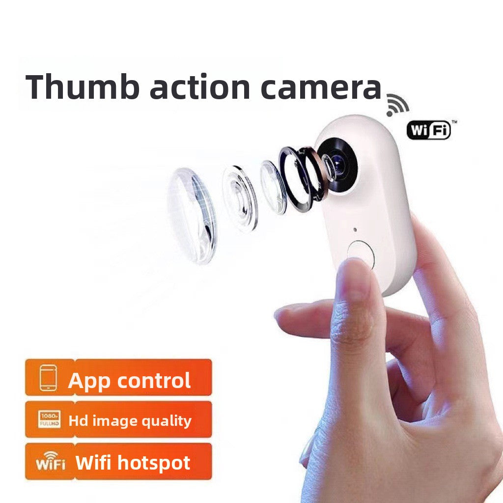 HD WiFi Sports Camera 1080p Thumb Camera