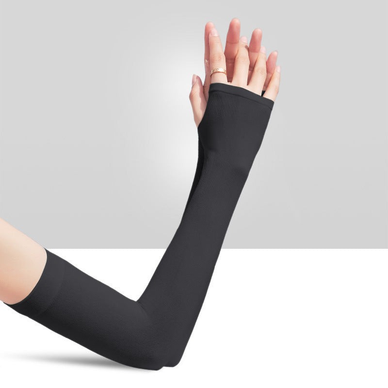 Ice Silk UV Protection Arm Sleeves for Outdoor Sports