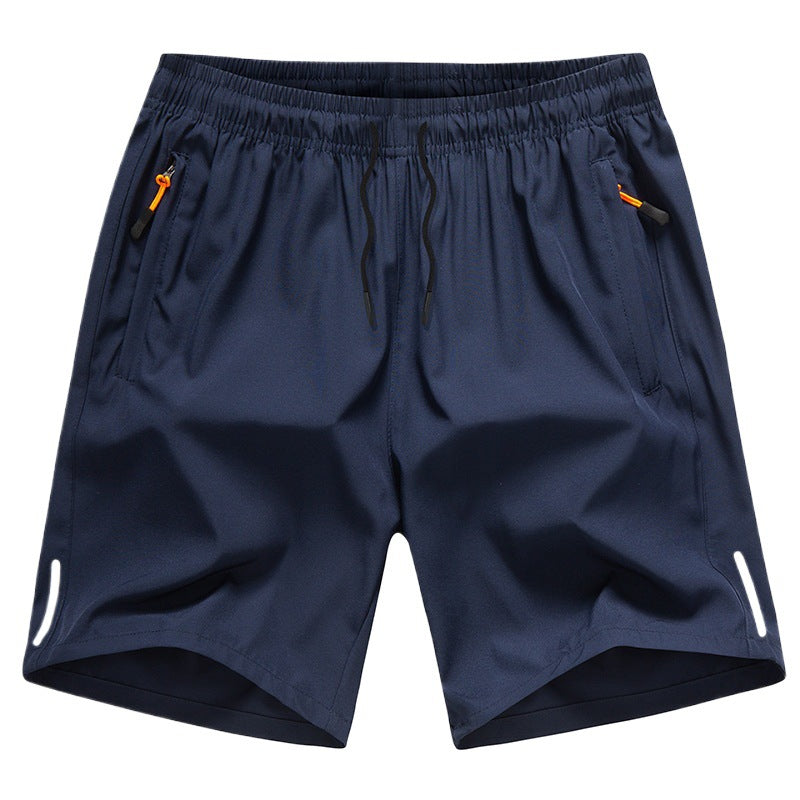 Comfortable, breathable, quick-drying ice silk sports shorts