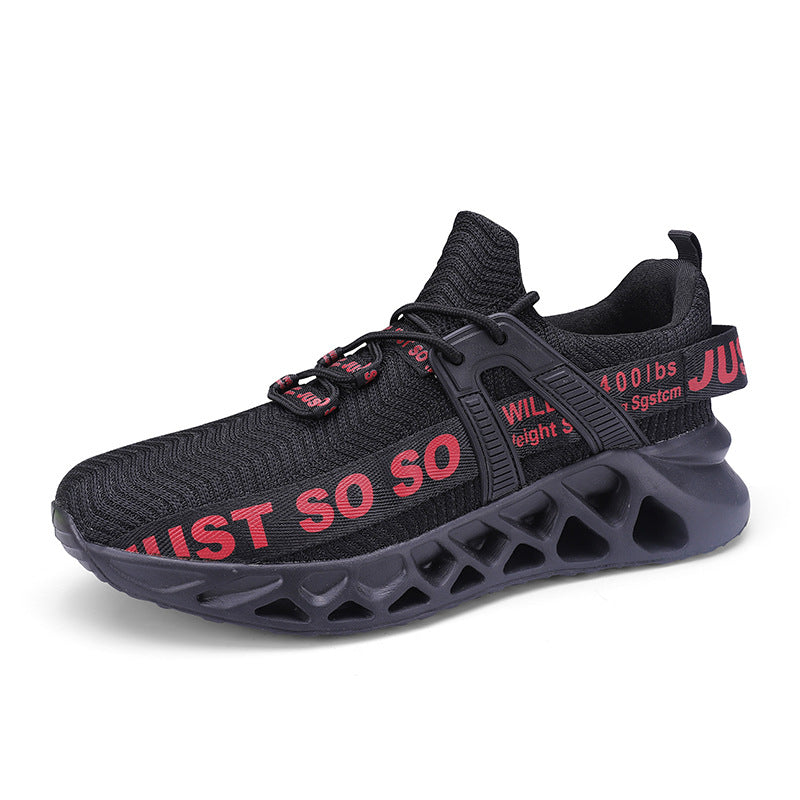 Mesh sports shoes