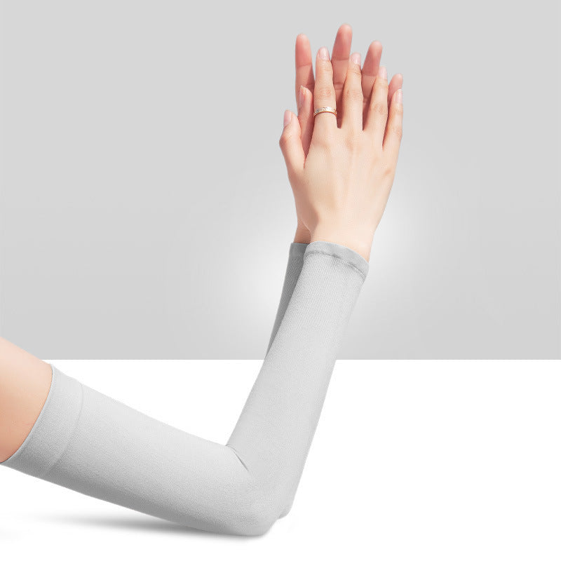 Ice Silk UV Protection Arm Sleeves for Outdoor Sports