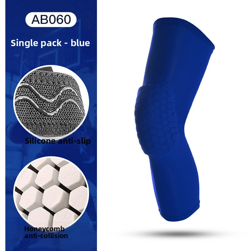 Breathable Honeycomb Sports Leg Guards for Running and Basketball