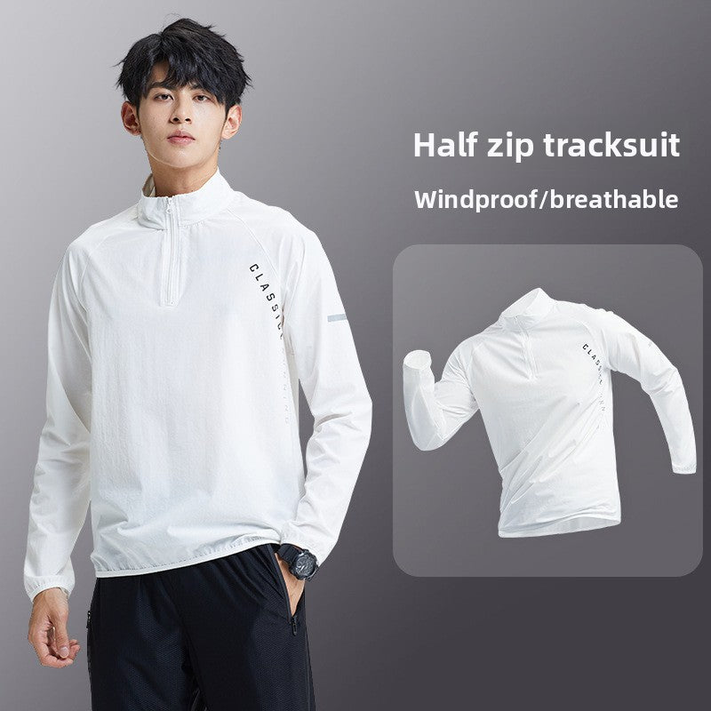 Men's Sports Windproof Hooded Jacket