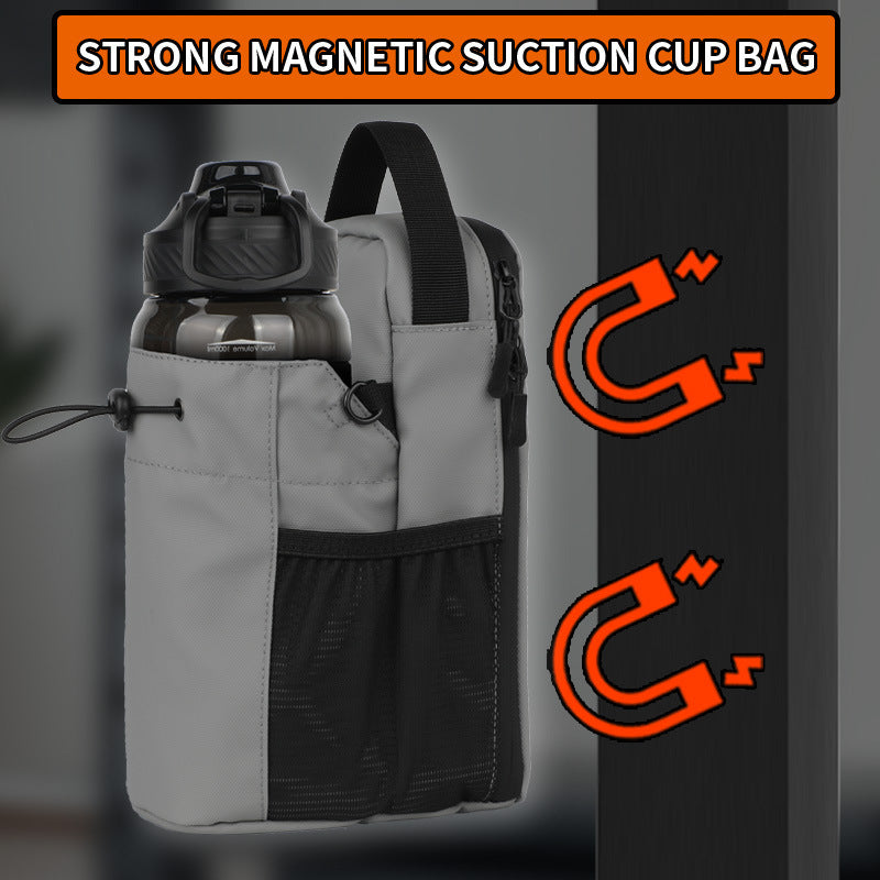 Magnetic water bottle bag