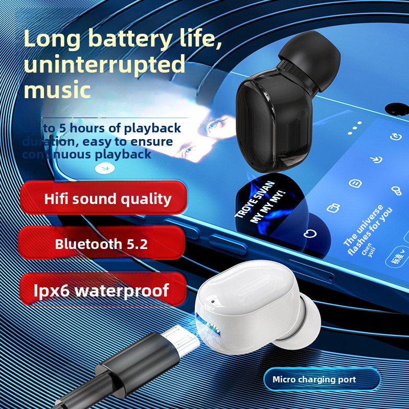 Bluetooth sports in-ear headphones