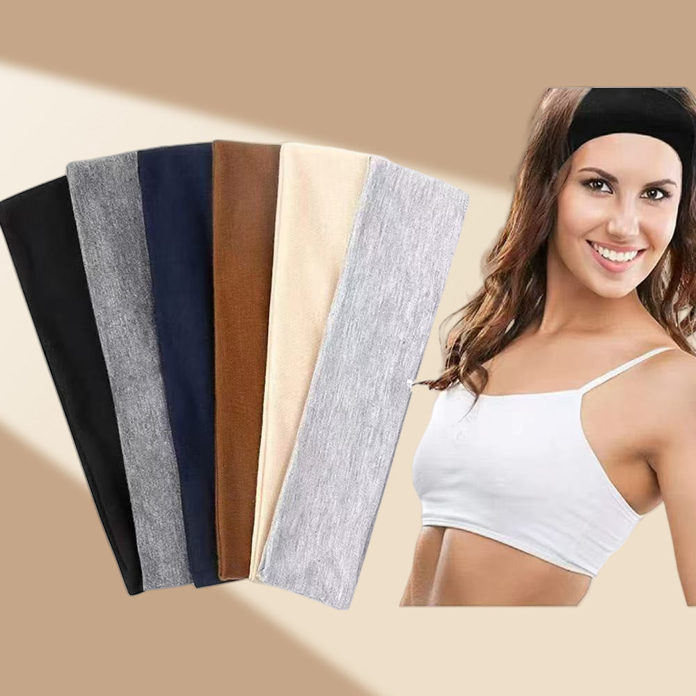 Anti-slip hair tie for sports and fitness