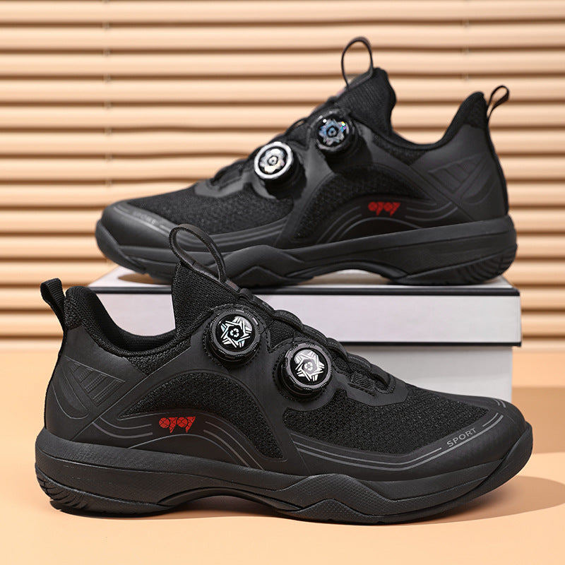 Rotating Buckle Sports Shoes with Carbon Plate Sole