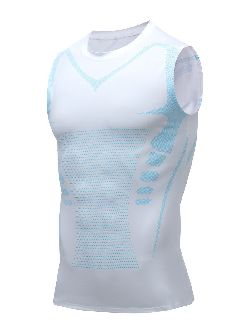 Men's Quick-Dry Fitness Vest for Running & Gym