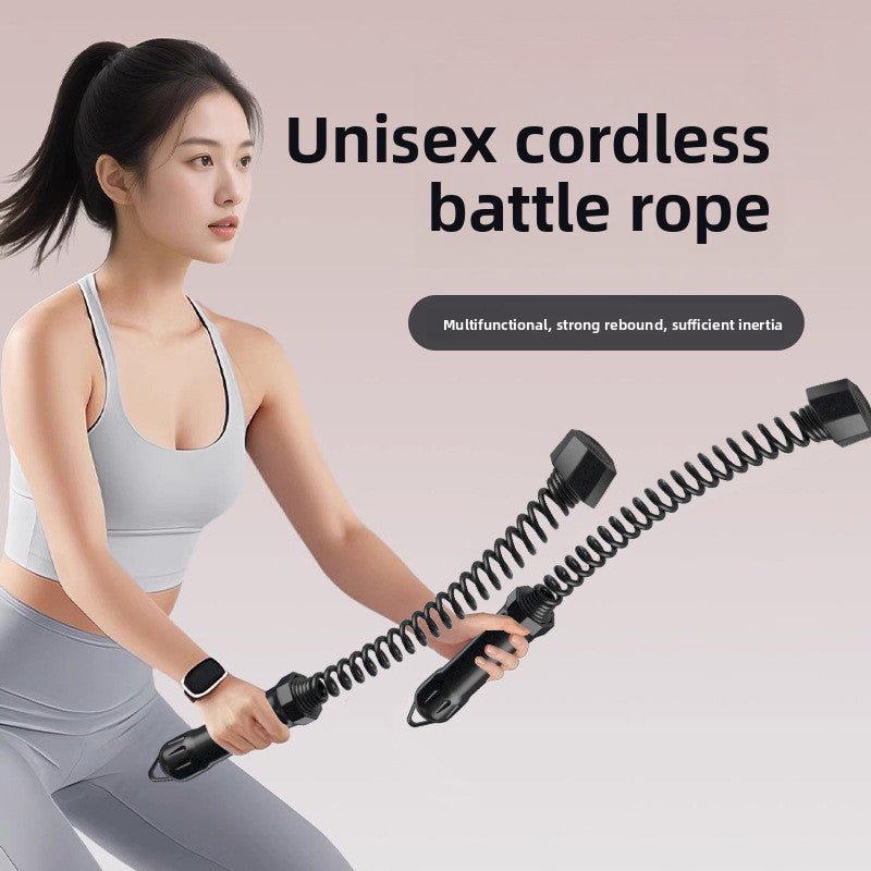 Cordless Battle Rope for Fitness Training