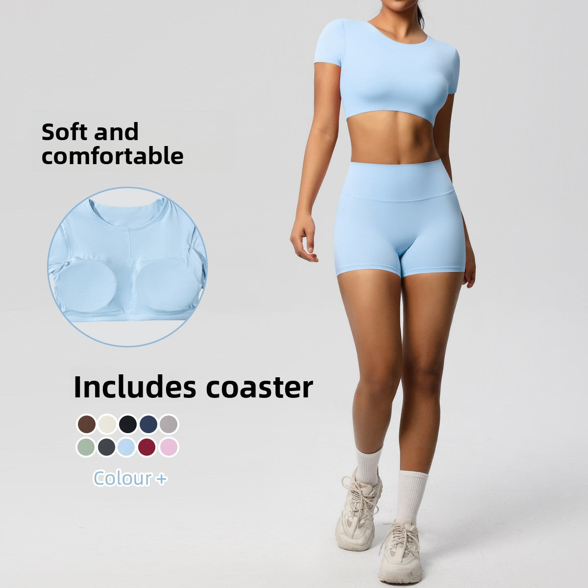 Women's Yoga Pants and Sports Top Set