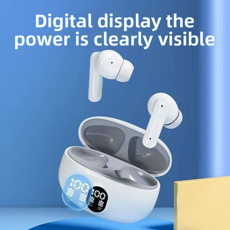 Wireless Bluetooth Headset Noise Cancelling Sports Earphones