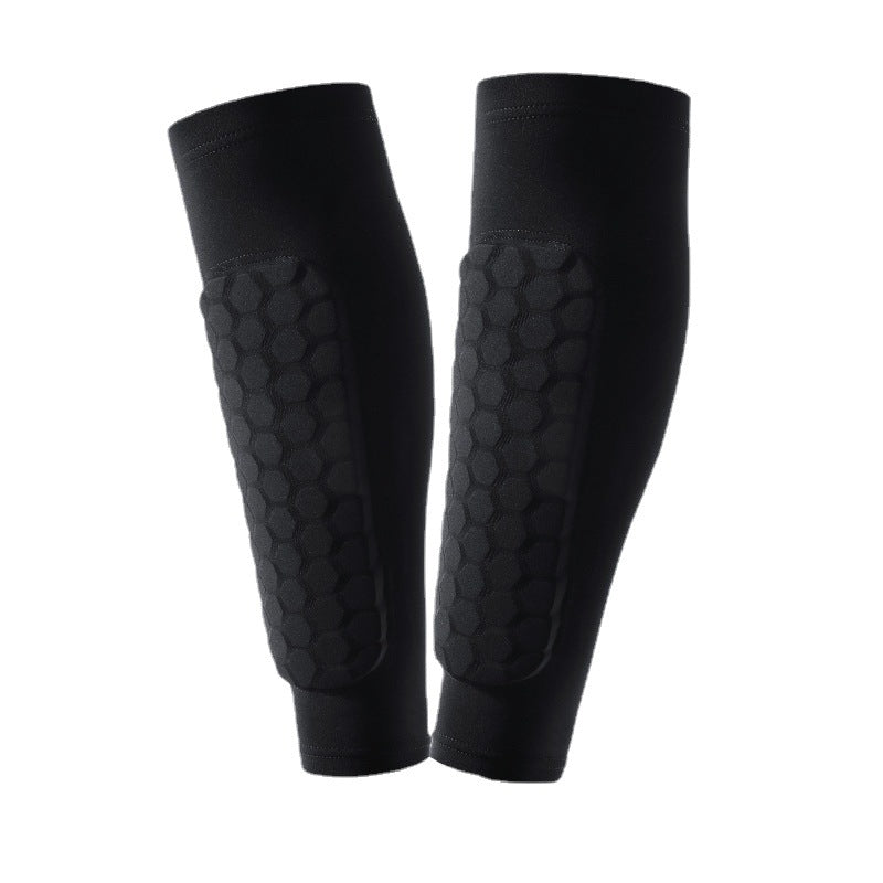 Breathable Honeycomb Sports Leg Guards for Running and Basketball