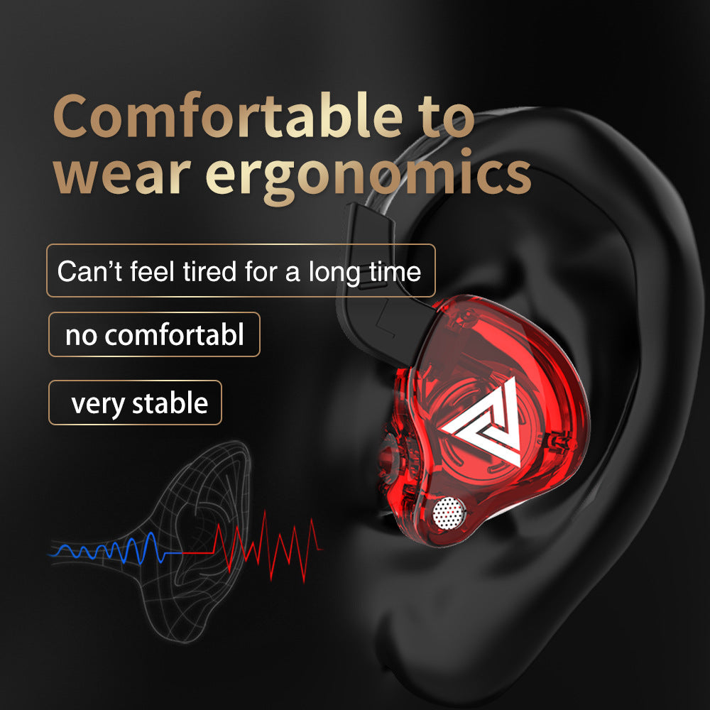 Sports Headphones In-Ear Wire-Controlled