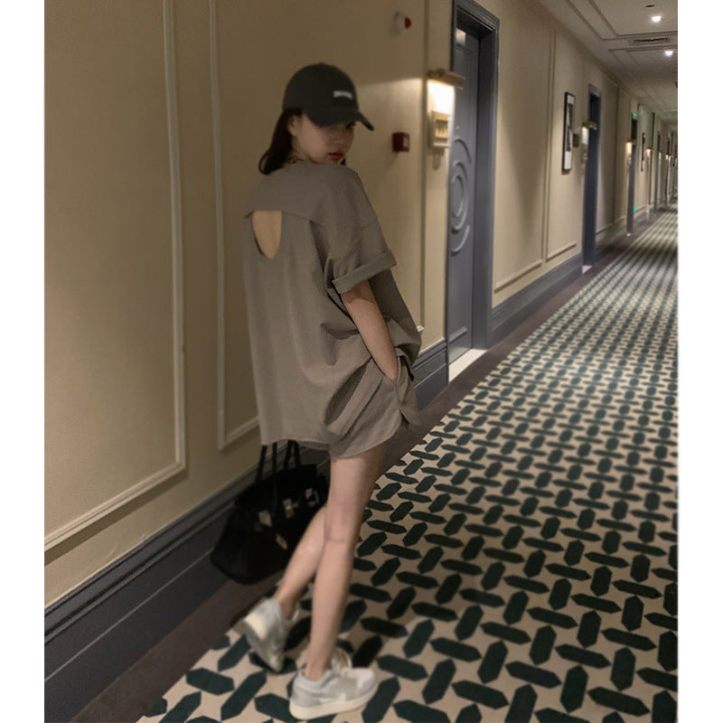 Short-Sleeved T-Shirt Sports Shorts