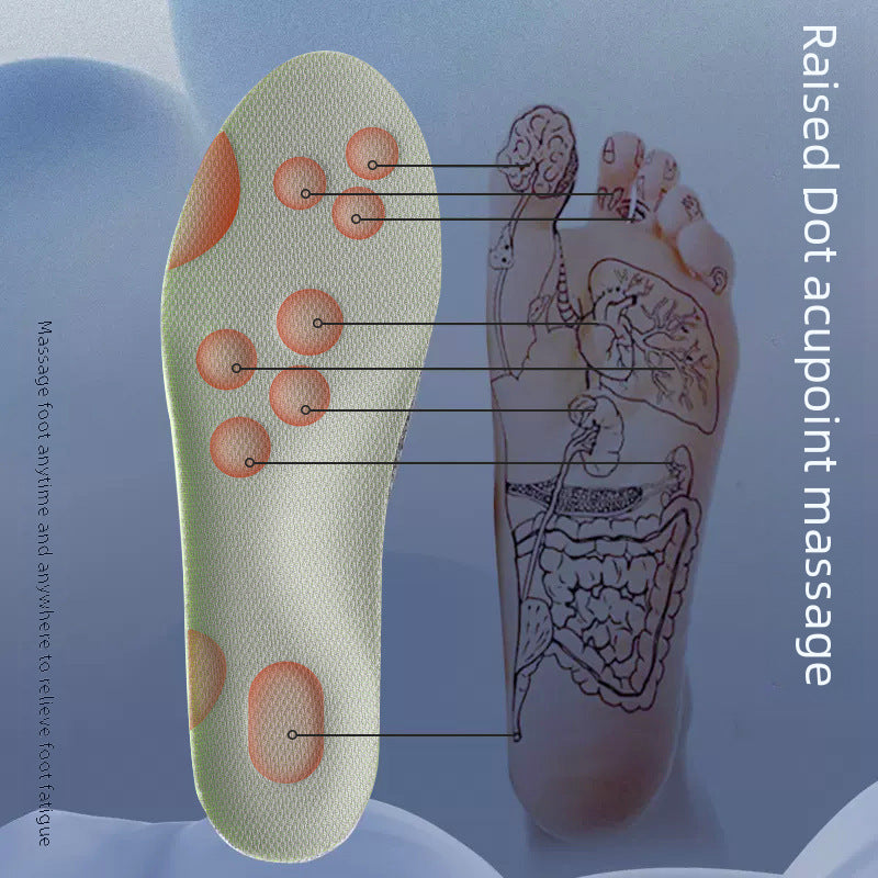 Antibacterial and deodorizing sports insoles