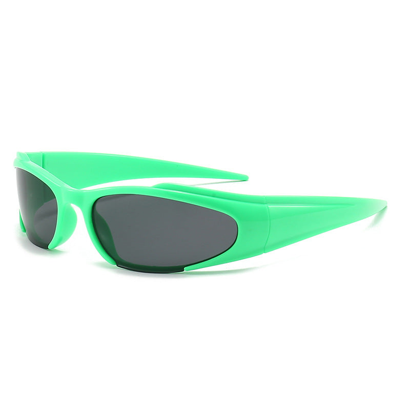 Futuristic UV400 Sunglasses for Outdoor Sports
