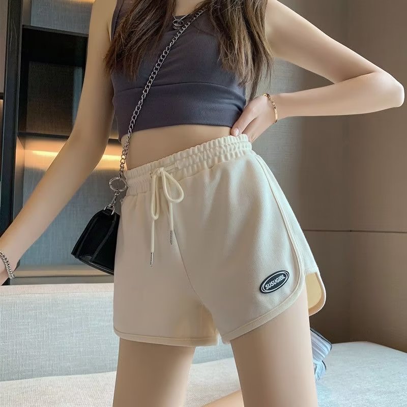 Women's High Waist Loose Sports Hot Pants