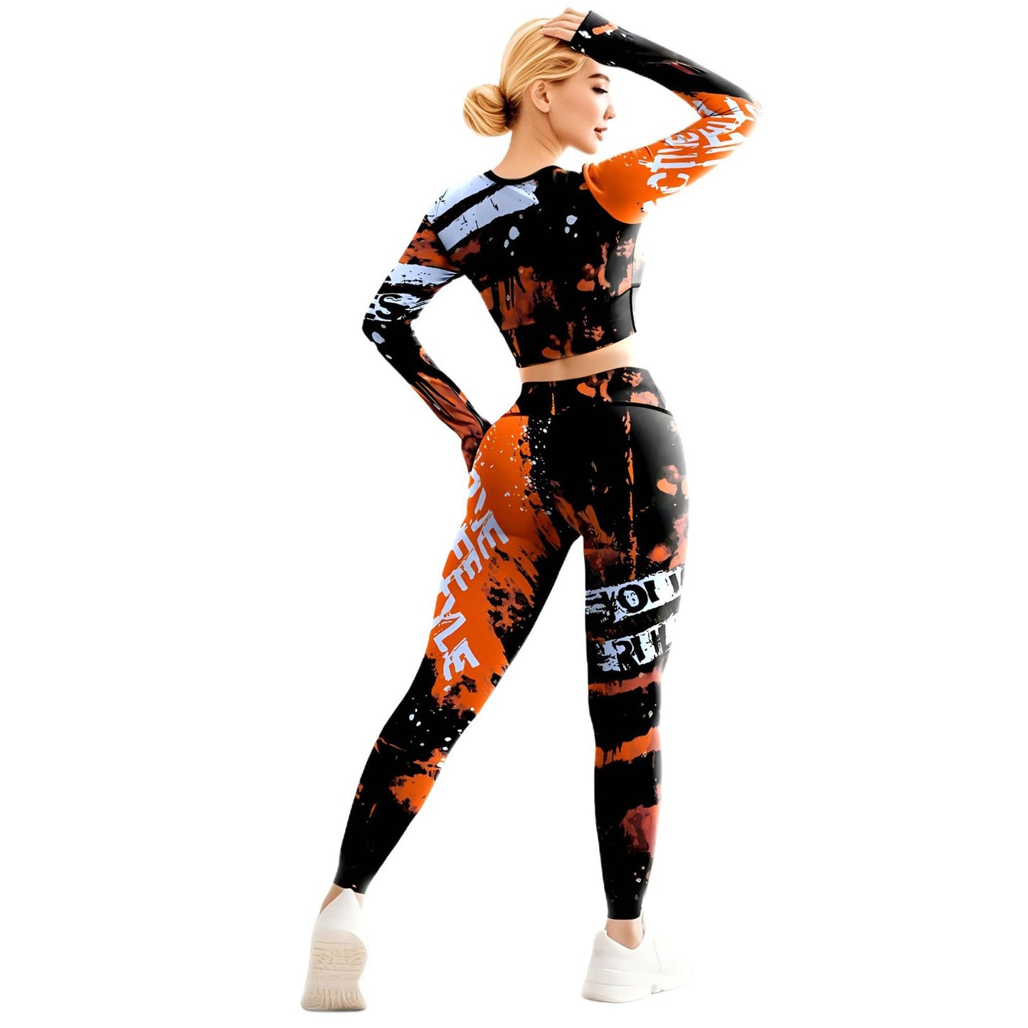 Printed fitness wear