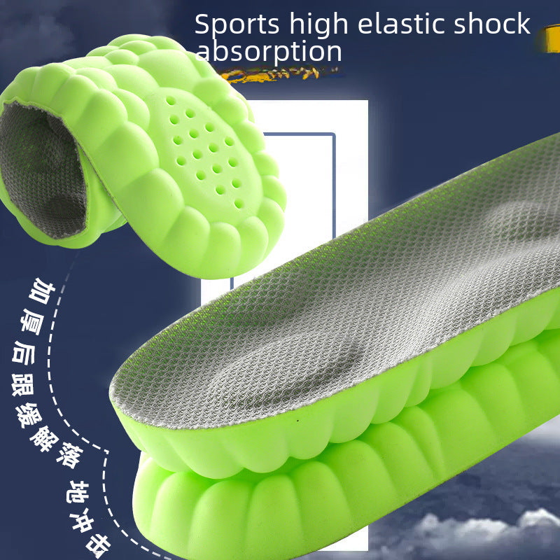 Antibacterial and deodorizing sports insoles