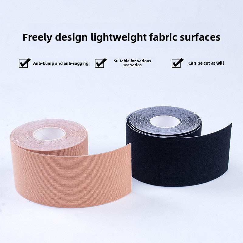 Muscle band with elastic fabric