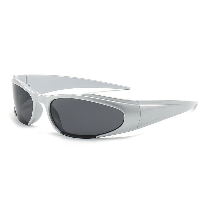 Futuristic UV400 Sunglasses for Outdoor Sports