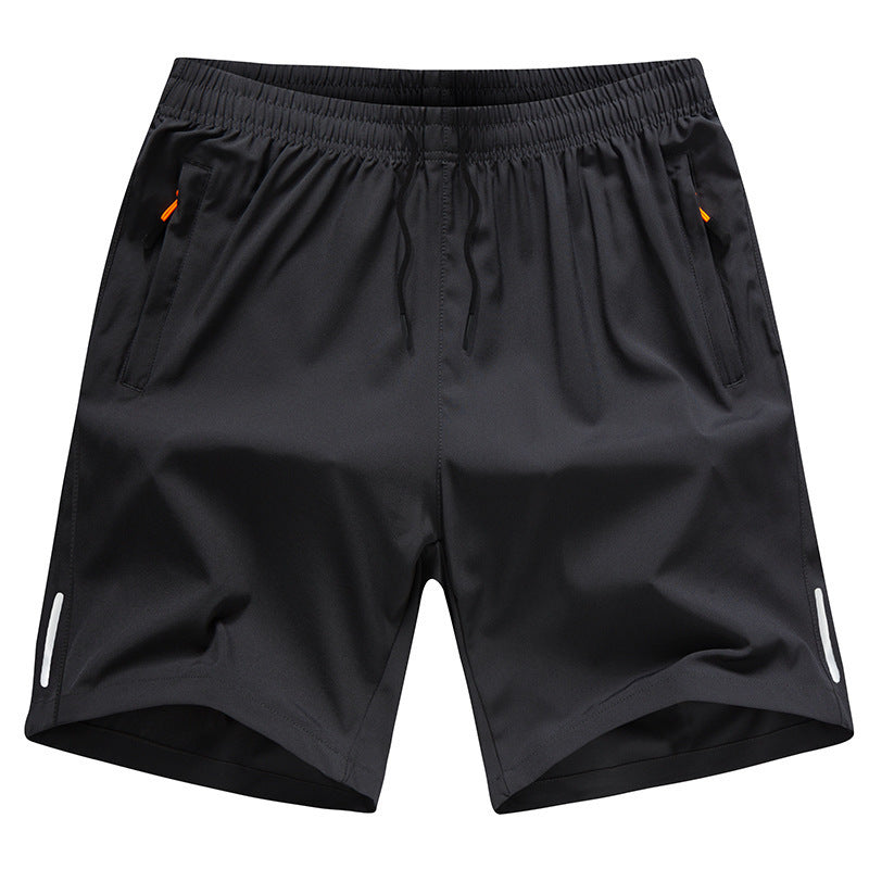 Comfortable, breathable, quick-drying ice silk sports shorts