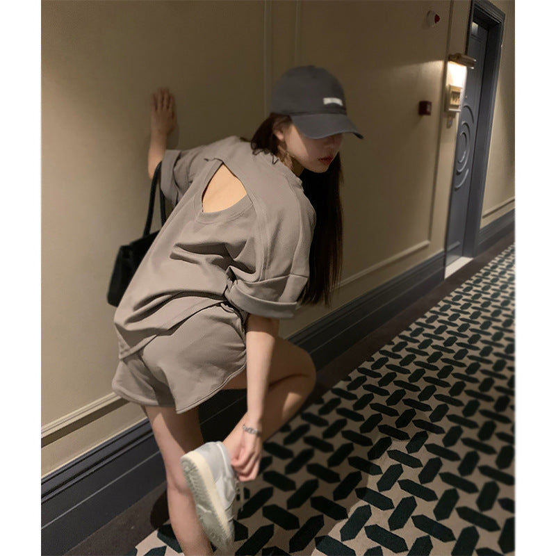 Short-Sleeved T-Shirt Sports Shorts