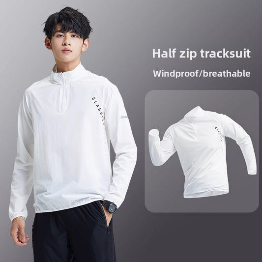 Men's Sports Windproof Hooded Jacket