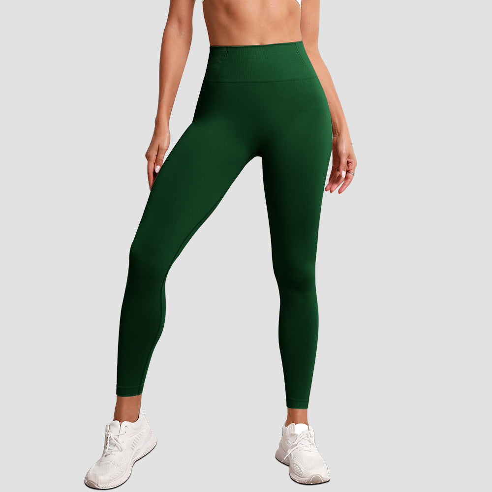 High waist hip lifting seamless yoga pants