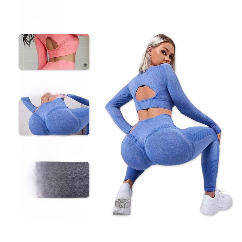 Two-piece fitness set for women