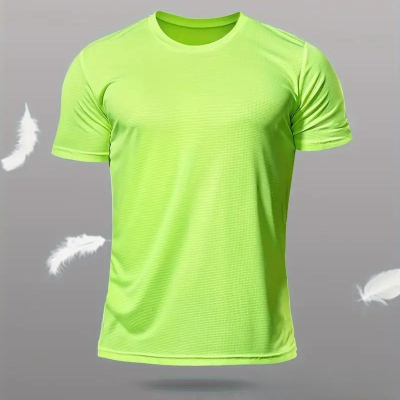 Quick-Dry Breathable Fitness Training Short Sleeve T-Shirt
