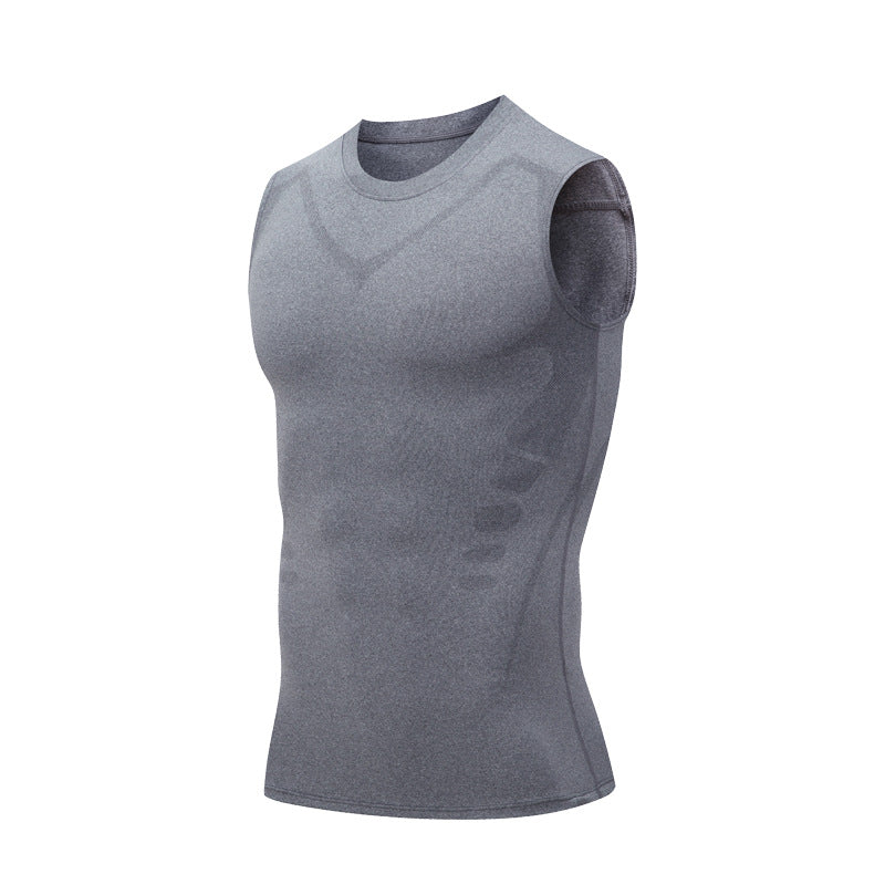 Men's Quick-Dry Fitness Vest for Running & Gym