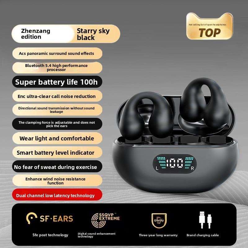 Over-ear running sports headphones