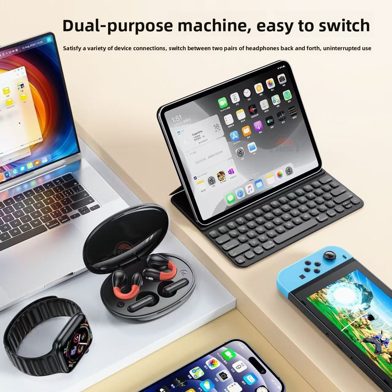 Sports over-ear headphones