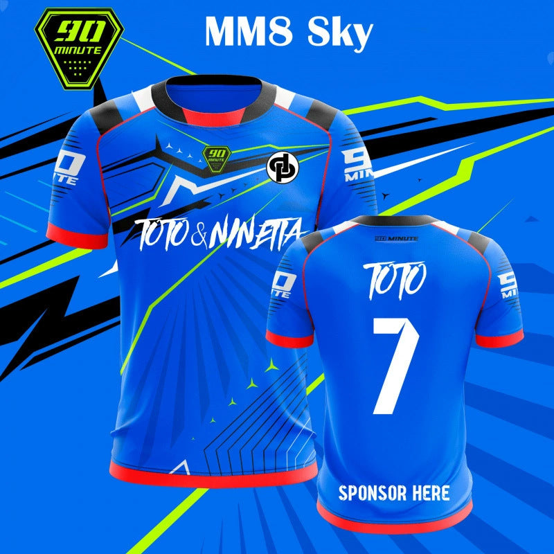 Men's sports short-sleeved shirts