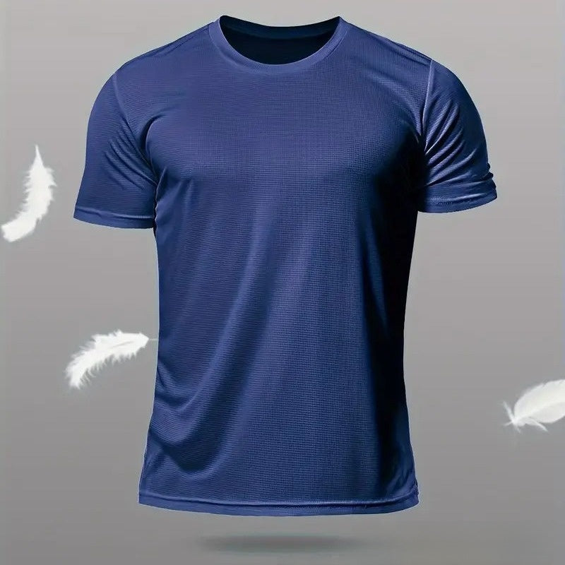 Quick-Dry Breathable Fitness Training Short Sleeve T-Shirt
