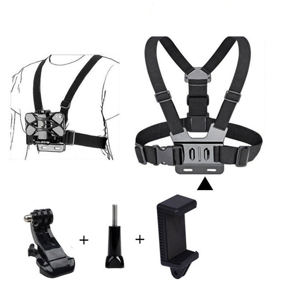 sports camera motorcycle riding chest strap