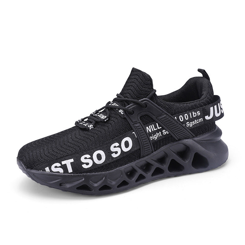 Mesh sports shoes