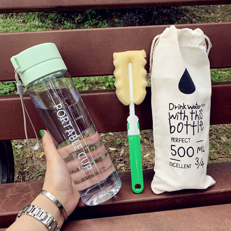 Portable Plastic Water Cup with Shockproof Design
