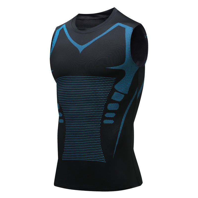 Men's Quick-Dry Fitness Vest for Running & Gym