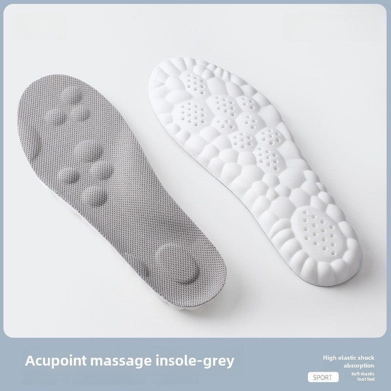 Antibacterial and deodorizing sports insoles